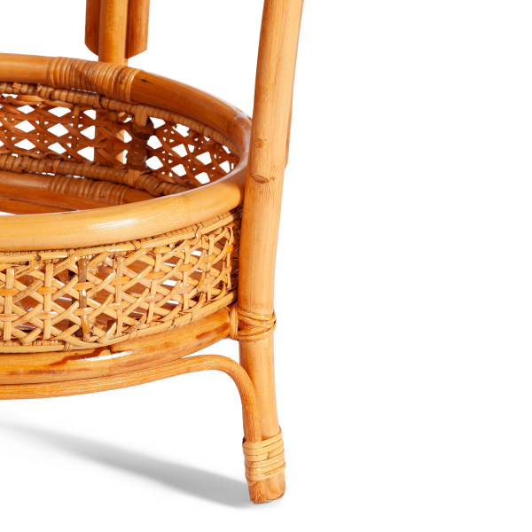 Комплект для отдыха «Пеланги» (Pelangi 02/15 со стеклянной столешницей, без подушек) натуральный ротанг (Honey (мёд) фото № 5