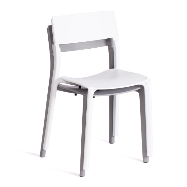 Стул LENTO (mod. 43) пластик, 43 х 49 х 77 см, White (Белый) 1 фото № 8