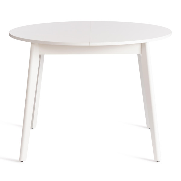 Стол обеденный SVELTO ДСП, 105 х 105 (140) х 74.5 см, Белый /белый фото № 2
