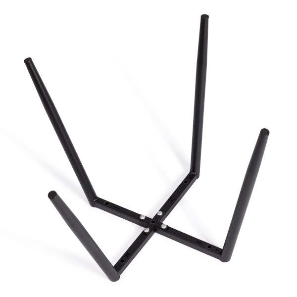 Стул обеденный Bari разборный, ткань велюр, 44х60х91, молочный/черный, (Porsche 2) фото № 13