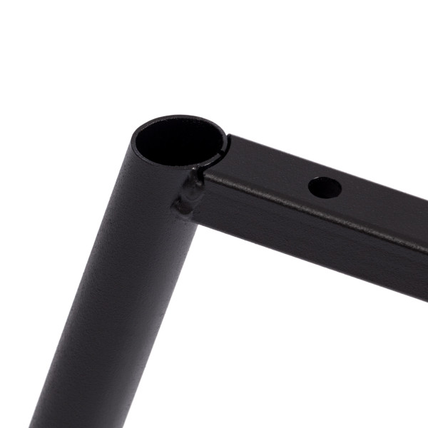 Стул обеденный Bari разборный, ткань велюр, 44х60х91, молочный/черный, (Porsche 2) фото № 14